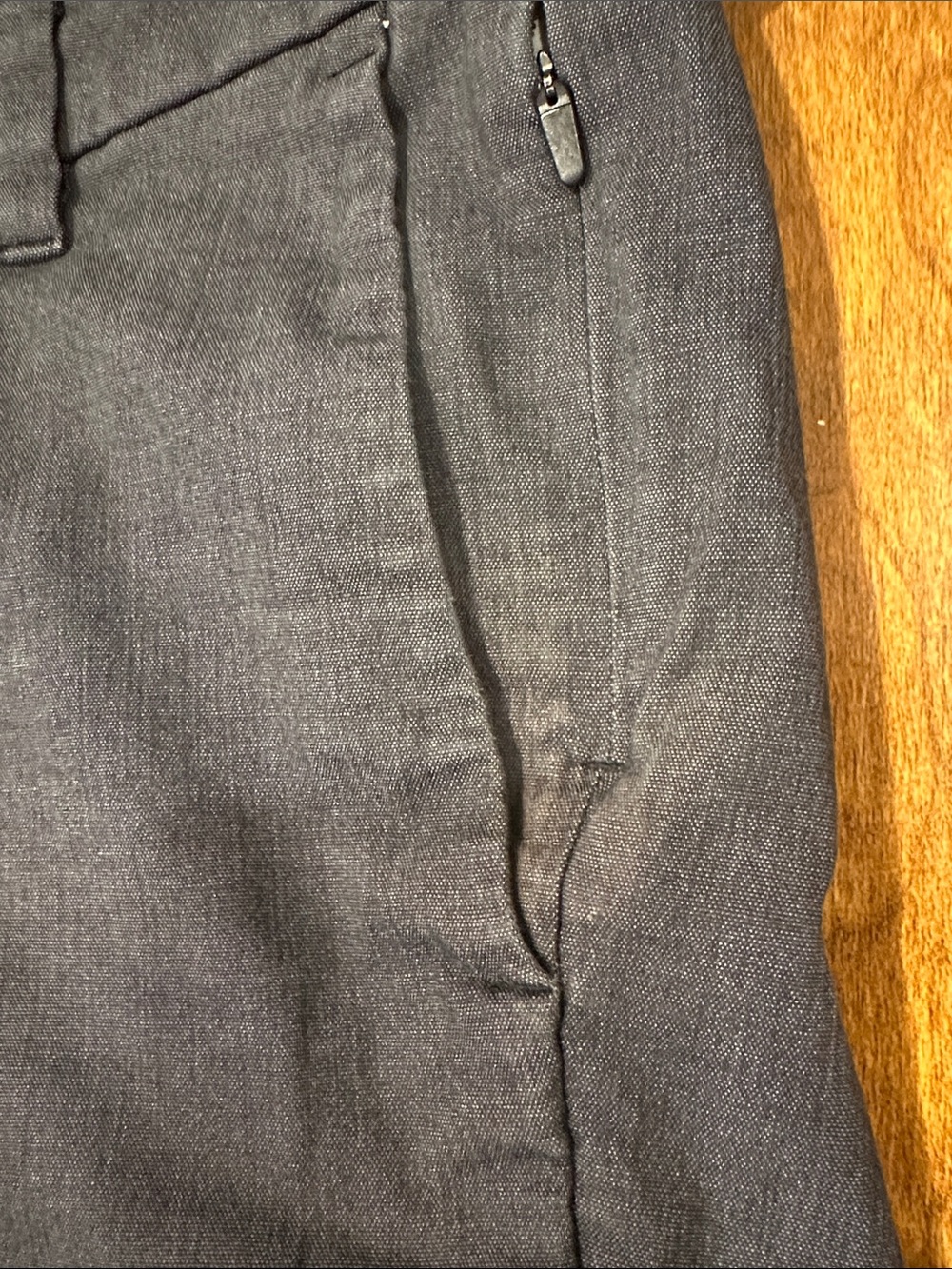 lululemon Men's Dark Gray Commission Pants Slim - Picture 3 of 3